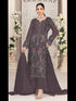 Mauve Georgette Pant Suit 189577